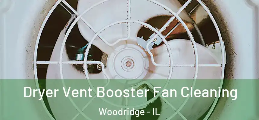 Dryer Vent Booster Fan Cleaning Woodridge - IL